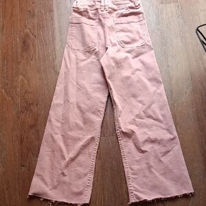 Zara Girls Blush Flare Jeans
